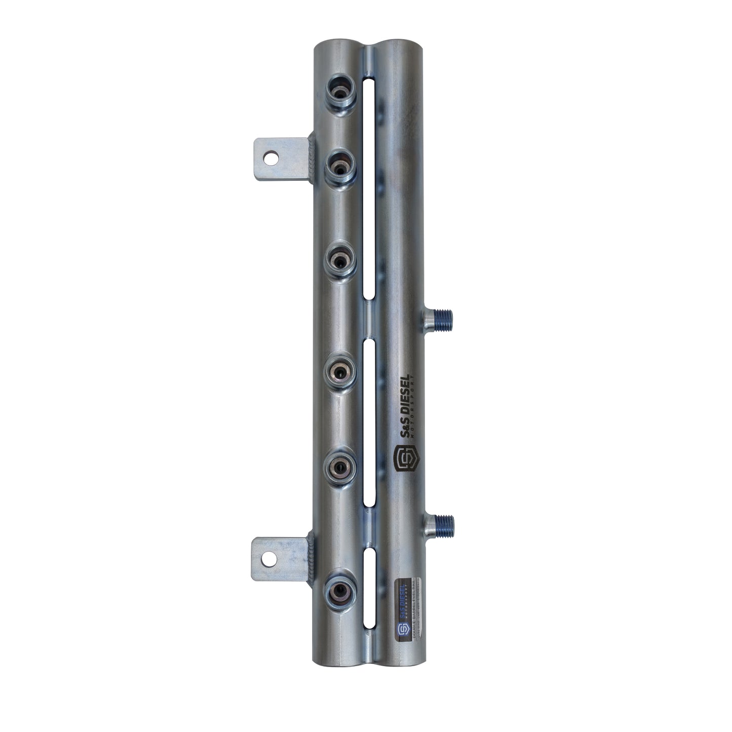 S&S SSFueled Diesel Motorsport® Double-Barrel Fuel Rail for Cummins 6.7L
