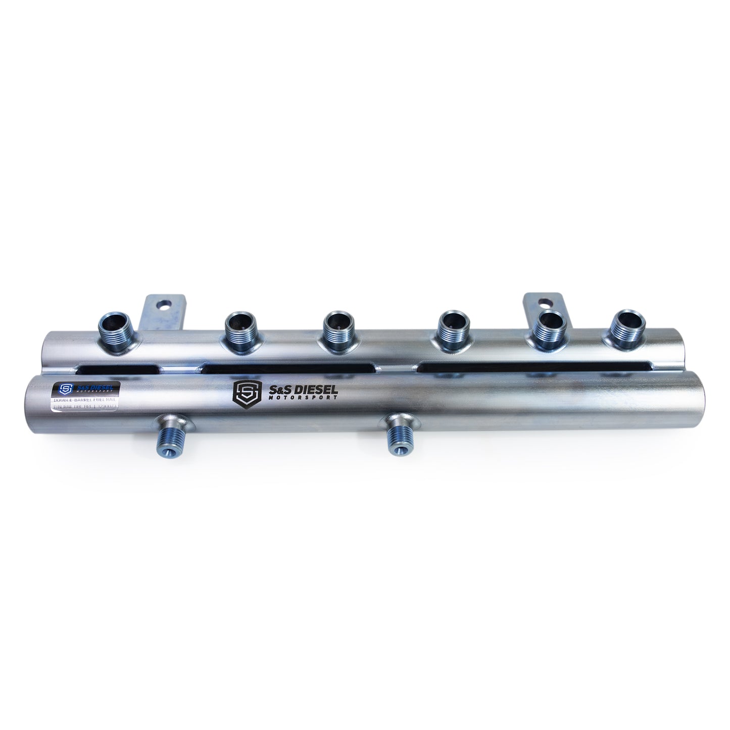 S&S SSFueled Diesel Motorsport® Double-Barrel Fuel Rail for Cummins 6.7L