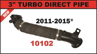 10102 Flo-Pro 3" Turbo Up Pipe 2011-2015 Hell On Wheels Ltd Canada