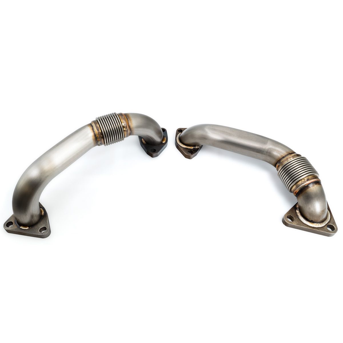 116120000 PPE OEM Length Replacement High Flow Up-Pipes - GM 6.6L Duramax 2001 CA and 2001-2004 FED Hell On Wheels Ltd Canada