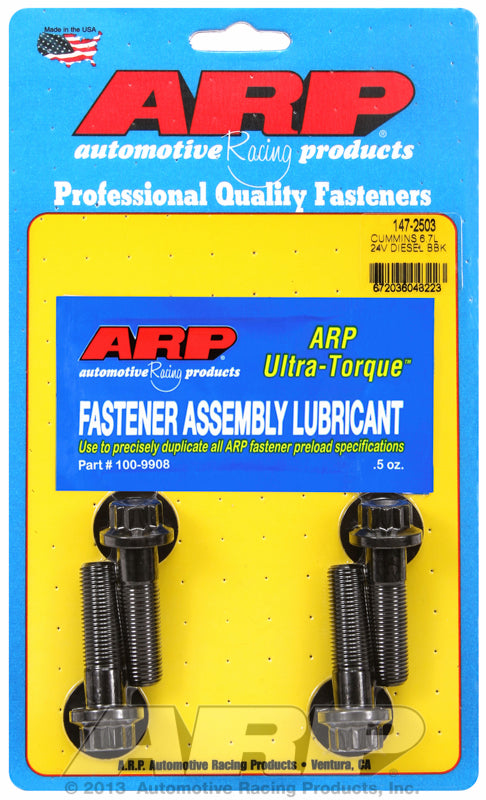 147-2503 ARP Dodge Cummins 6.7L 24V balancer bolt kit Hell On Wheels Ltd Canada