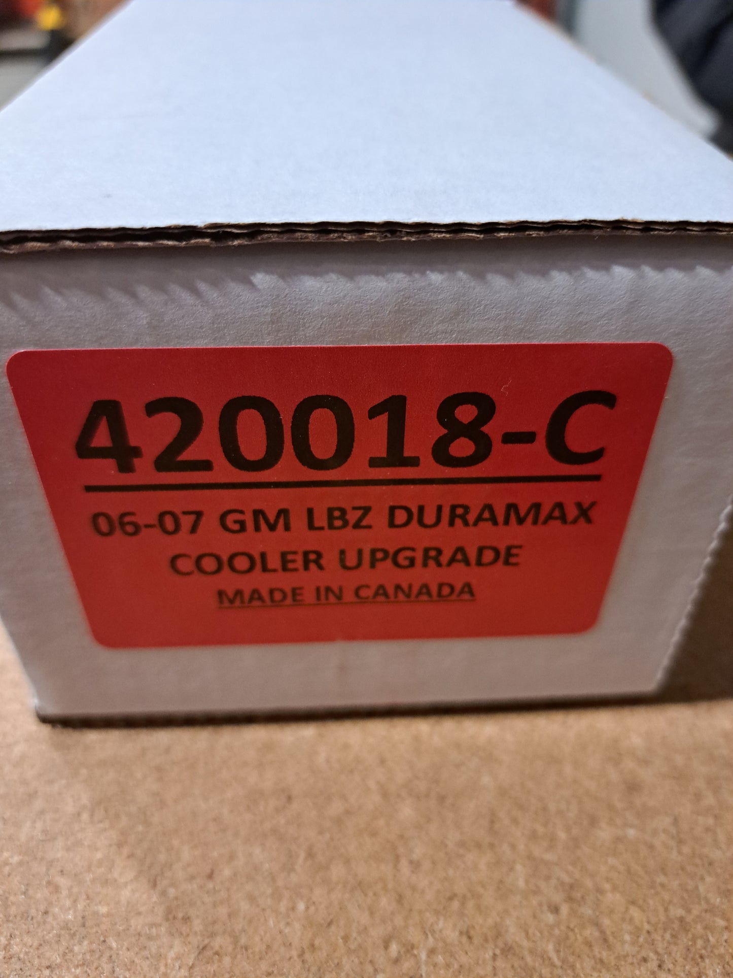 420018-C 2006-2007 Duramax 6.6L LBZ Cooler Upgrade Kit Hell On Wheels Canada