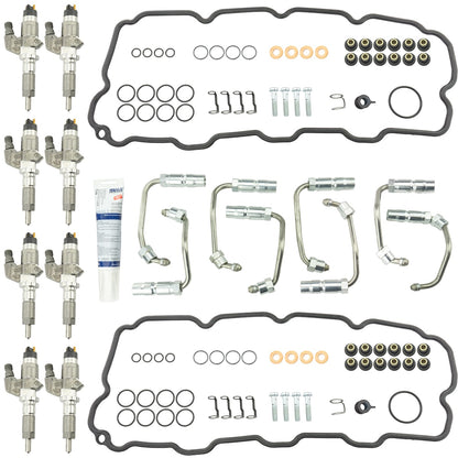 412603 4120602 Industrial Injection Stock Bosch Reman 01-04 LB7 Injectors w/Install Kit Hell On Wheels Ltd Canada