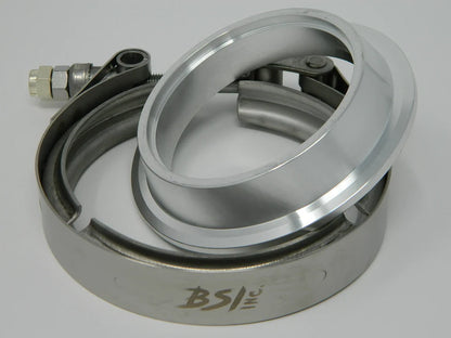 BSI-CODF-3.5SS BSI-CODF-4.0 BSI-CODF-3.5 BSI-CODF-3.0 BSI Borg S400, PTE promod, Garret G Series 42,45,47,50,55,57 Compressor Outlet Discharge Flange W/Clamp Hell On Wheels Ltd Canada