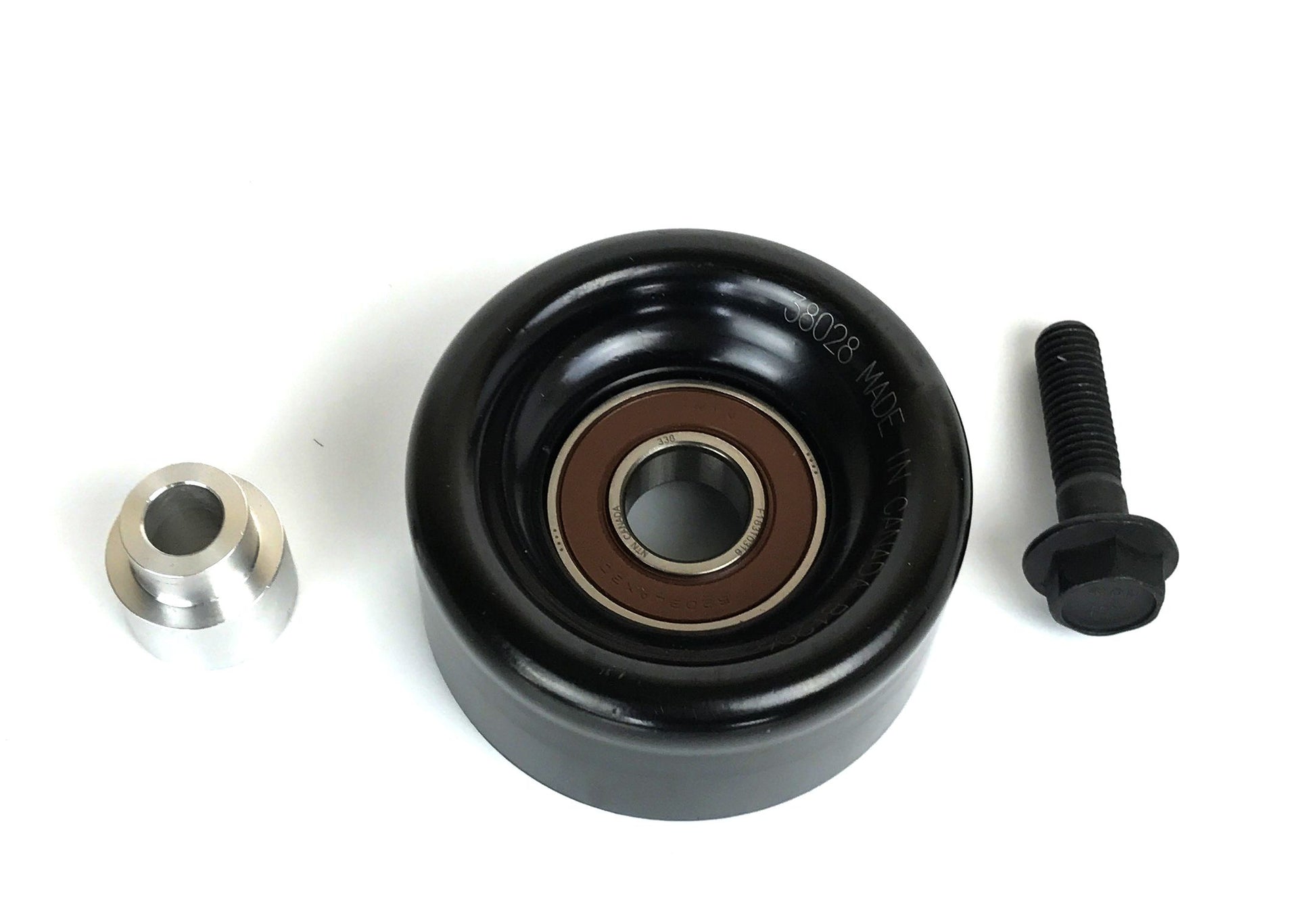 FPE-34277 Fleece Cummins Dual Pump Idler Pulley, Spacer, and Bolt (For use with FPE-34022-PC & FPE-34610-PC) Hell On Wheels Canada