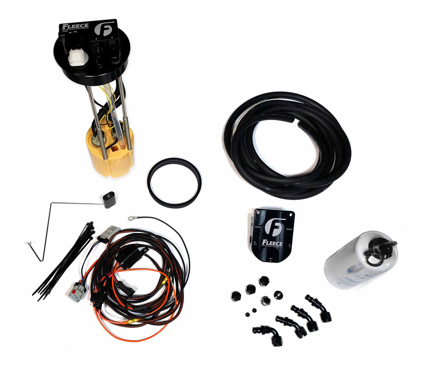 FPE-34754 Fleece Fuel System Upgrade Kit with PowerFlo Lift Pump for 1998.5-2002 Dodge Ram Cummins Hell On Wheels Canada