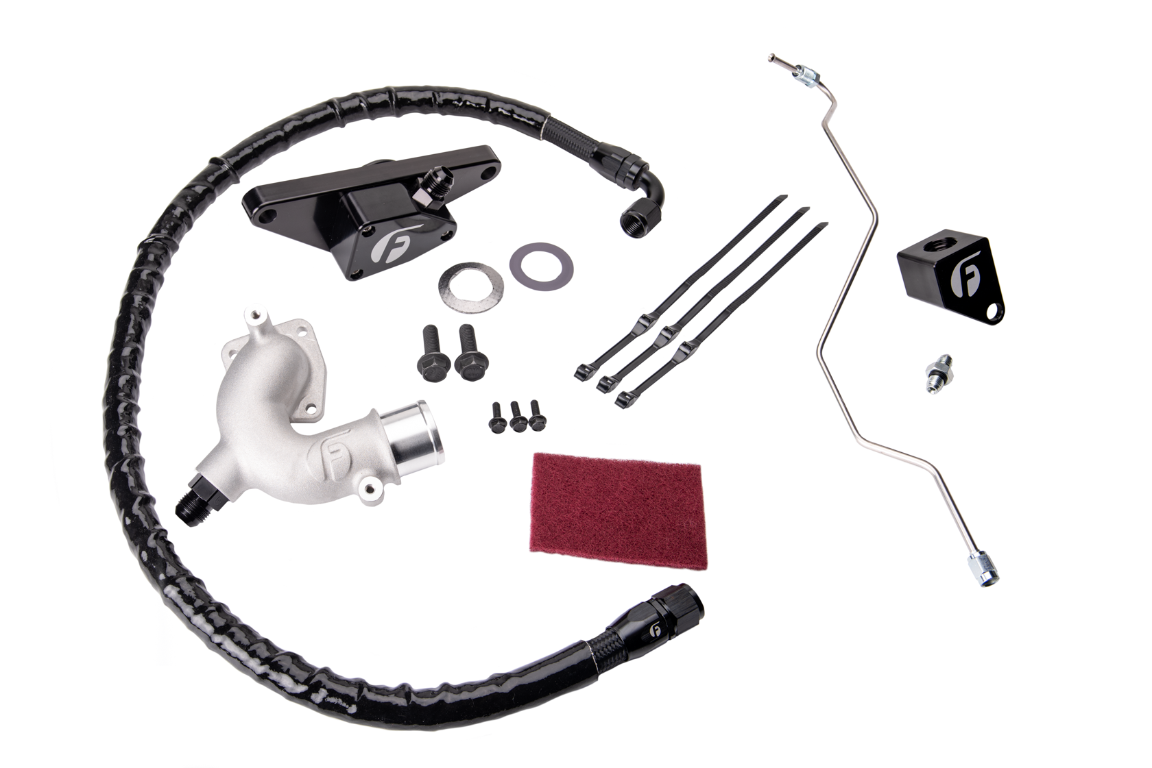 FPE-CLNTBYPS-CUMMINS-0712 Fleece Coolant Bypass Kit for 2007.5-2012 RAM with 6.7L Cummins Hell On Wheels Canada