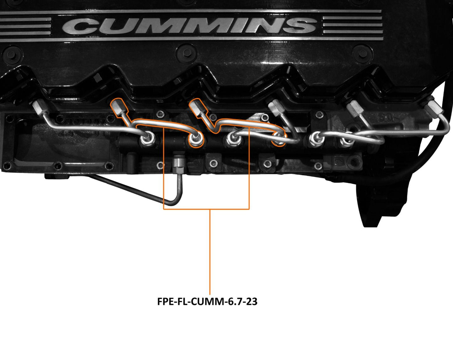 FPE-FL-CUMM-6.7-23-1 Fleece 07.5'-18' 6.7L Dodge Cummins #2 and #3 Injection Line Hell On Wheels Canada
