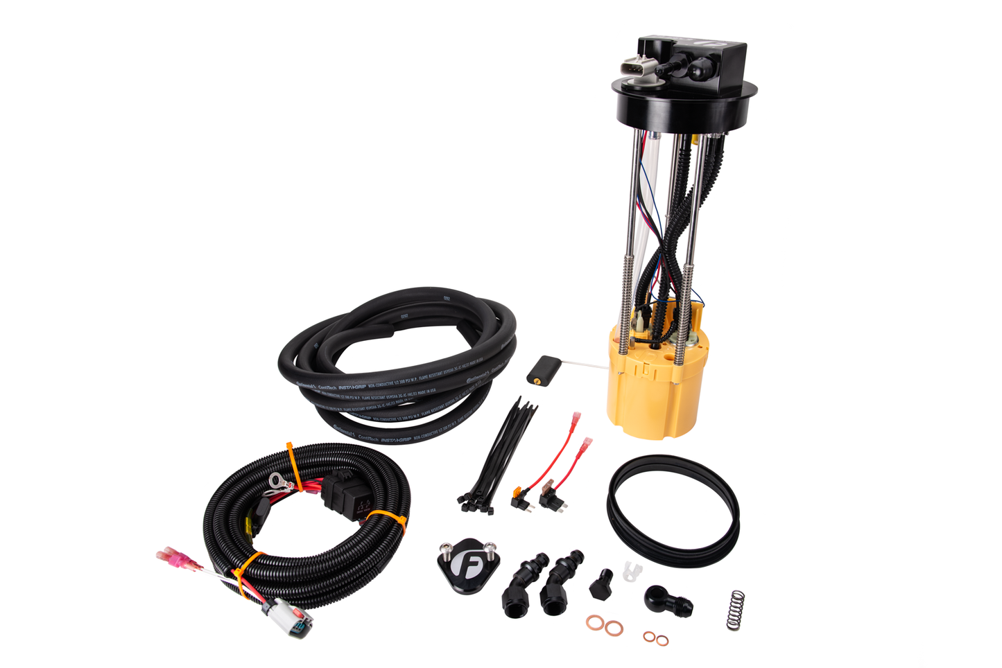 FPE-PF-CUMM-98-12V Fleece PowerFlo® Lift Pump for 1998 Dodge with 12-valve Cummins Hell On Wheels Canada