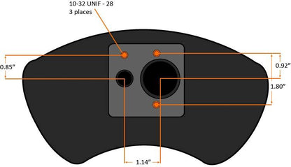 FPE-UNV-INTAKE-SENS-5 Fleece Molded plastic universal 5" intake manifold elbow with sensor mounting provisions Hell On Wheels Canada