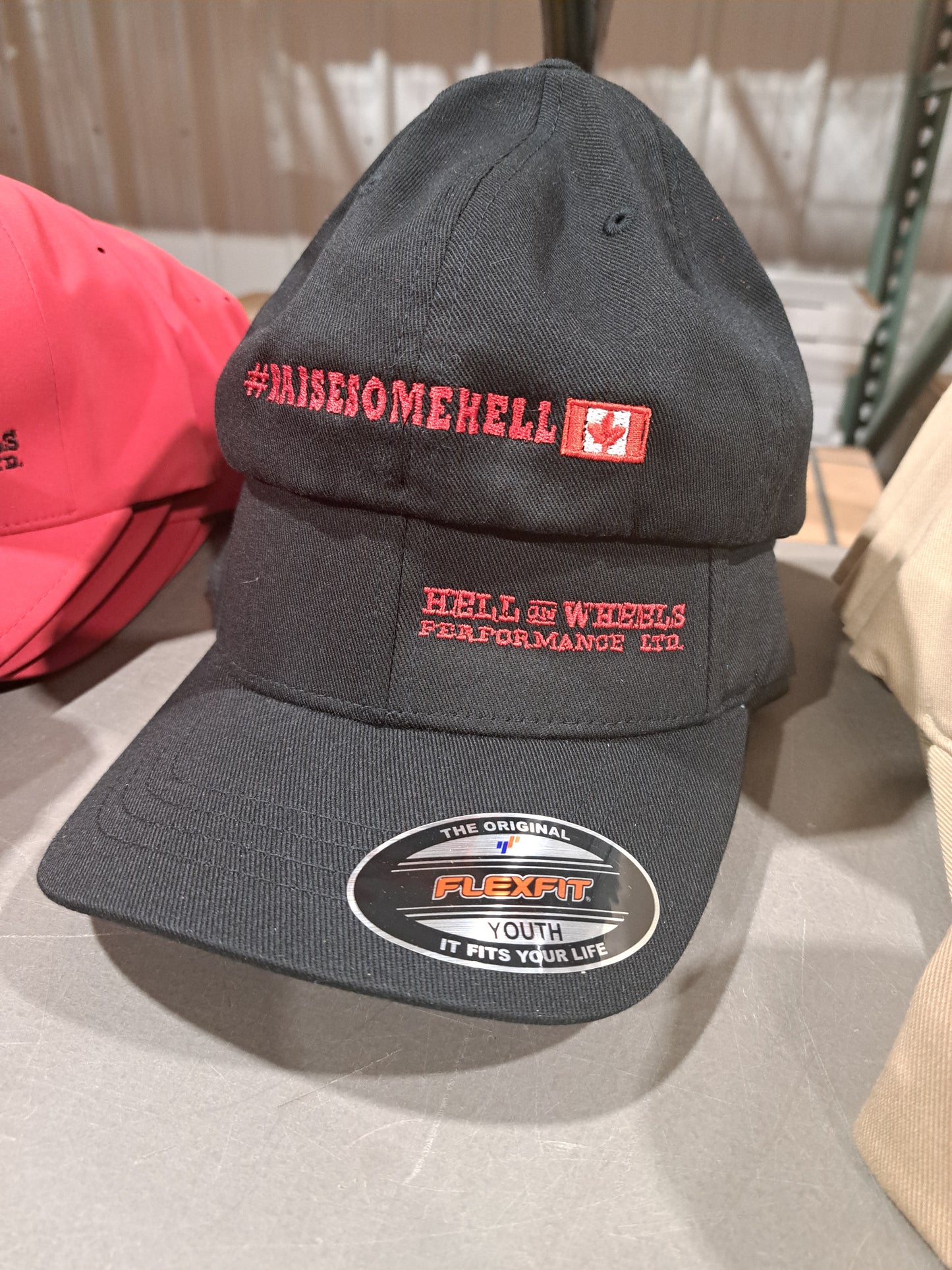 Hell On Wheels Performance Ltd. FLEXFIT® WOOLY COMBED CAP