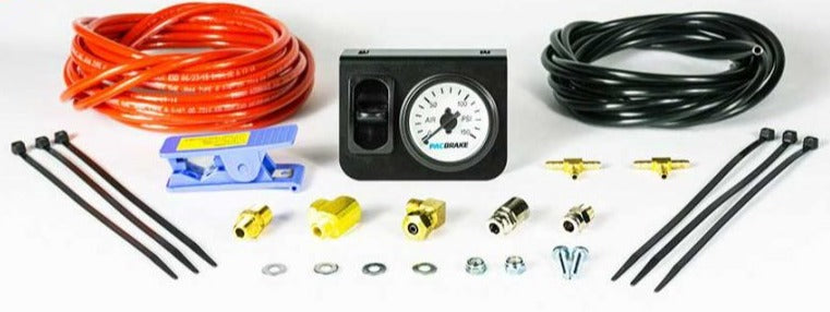 HP10133 Pacbrake Basic Simultaneous Paddle Valve In-Cab Control Kit with Mechanical Gauge HP10133 Hell On Wheels Ltd Canada