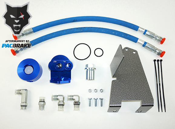 HP10364 Pacbrake 2019-22 Dodge RAM 2500/3500 Remote Oil Filter Relocation Kit HP10364 Hell On Wheels Ltd Canada